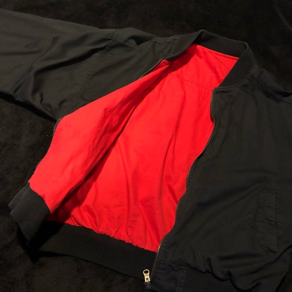 SOLD Vintage 90’s Reversible Marlboro Bomber Jacket Size Medium - Picture 10 of 10